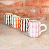 Striped wavy mug