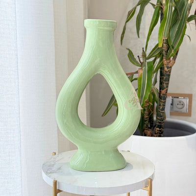 Large varnished Anir handcrafted vase