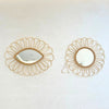 Tayourt oval mirror