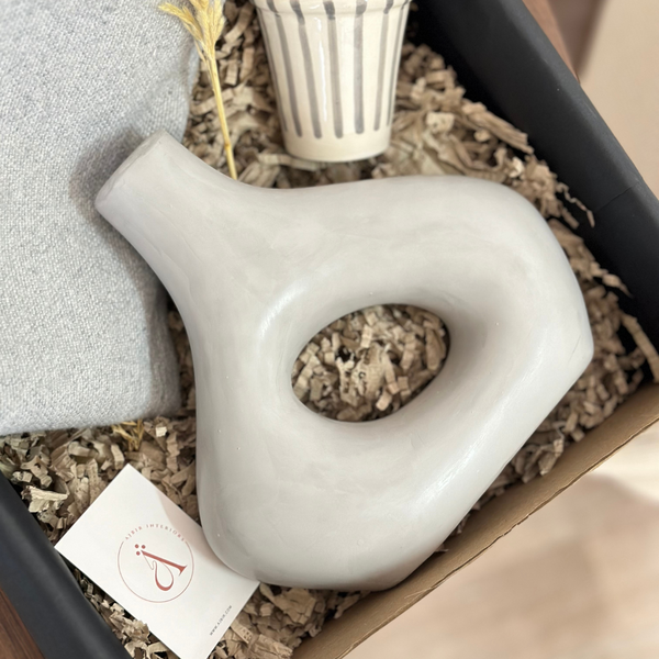 Tanara Light Grey Handcrafted Gift Box
