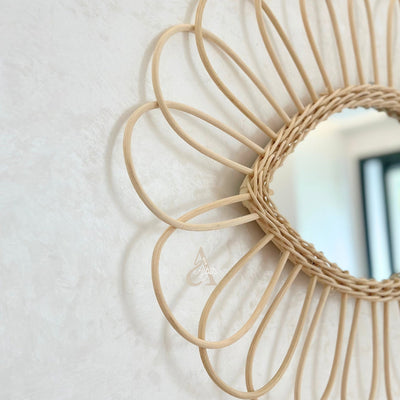 Tayourt oval mirror