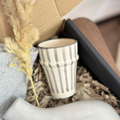 Tanara Light Grey Handcrafted Gift Box