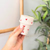 Beldi Tayri red heart mug