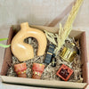 XL Atlas beige handcrafted gift box