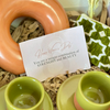 Olive green Tafoukt handcrafted gift box