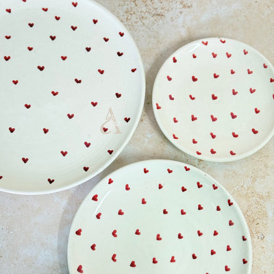 Tayri Heart Plate Set (3 pieces)