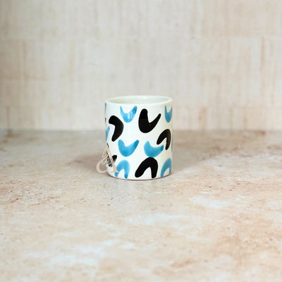 Patterned coffee mug
