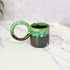 Two-tone green mug