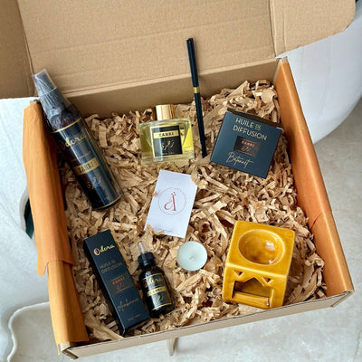 Zahri Scented Handcrafted Gift Box - Orange Blossom