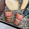 XL Atlas beige handcrafted gift box