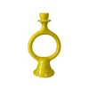 Porte bougie jaune poussin - Ajbir