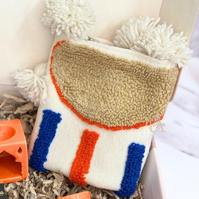 Azegzaw orange handcrafted gift box