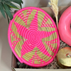 XL fuchsia pink handcrafted gift box
