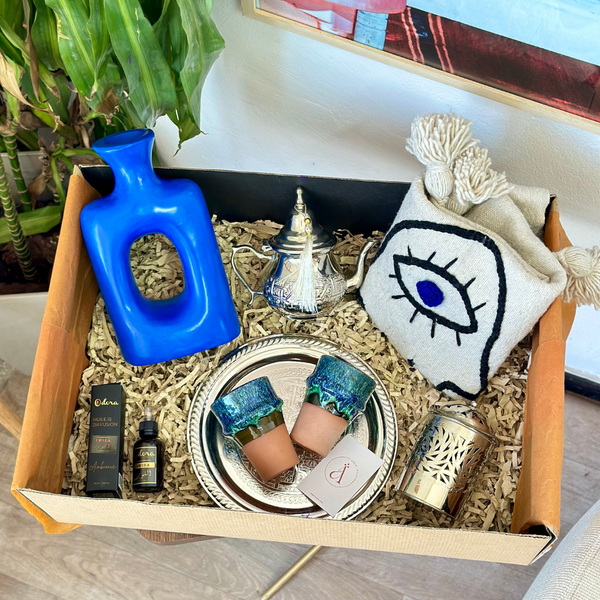 XL Riad Blue Handcrafted Gift Box
