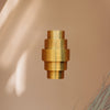 Anarouz wall light in gilded brass