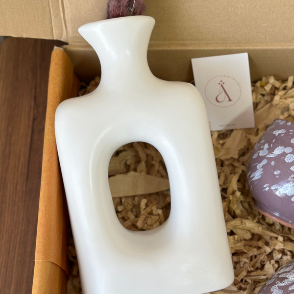 Riad White Handcrafted Gift Box