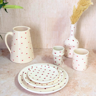 Tayri Heart Plate Set (3 pieces)