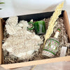 XL handcrafted gift box Tit vert