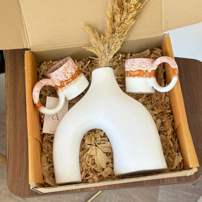 Azul White Handcrafted Gift Box