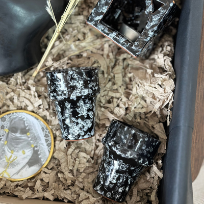 Tayyugt Black Handcrafted Gift Box