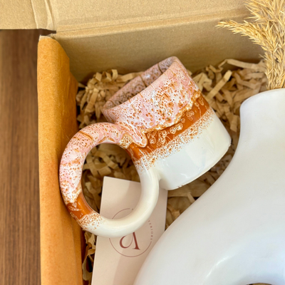 Azul White Handcrafted Gift Box