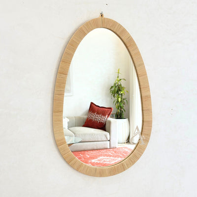 Oval ibrir mirror