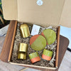 Olive green handcrafted gift box