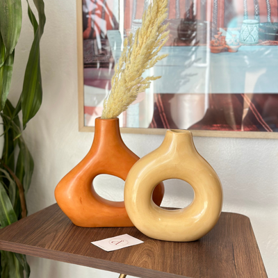 Beige and terracotta artisanal decoration pack