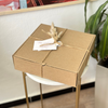 Petrol blue handmade gift box