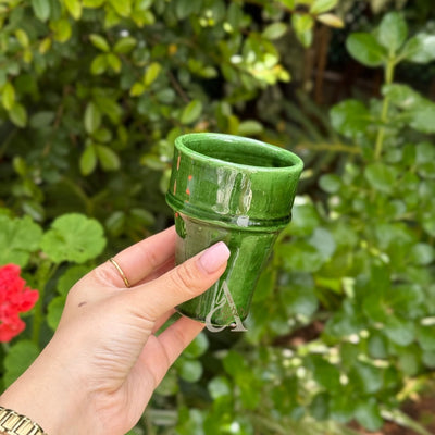 Green Beldi glass