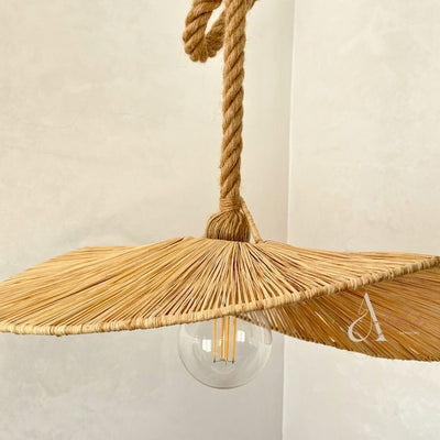 Suspension Aghanim en raphia - Ajbir