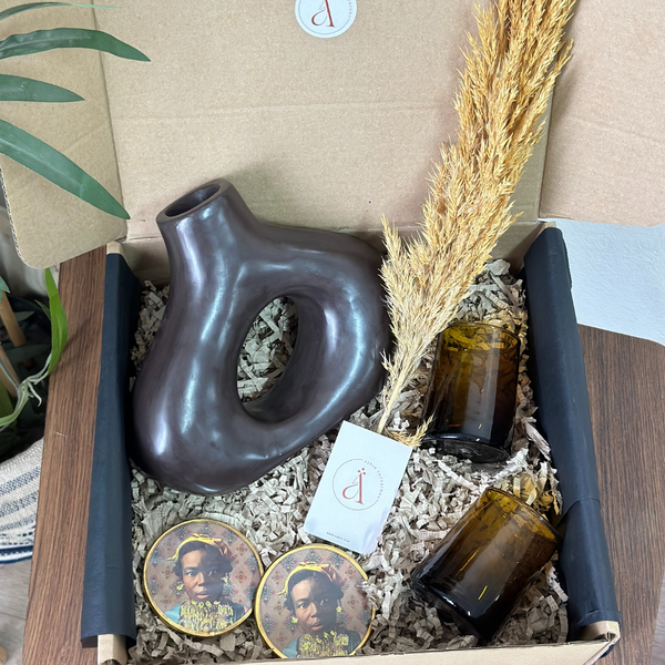 Medina Brown Handcrafted Gift Box