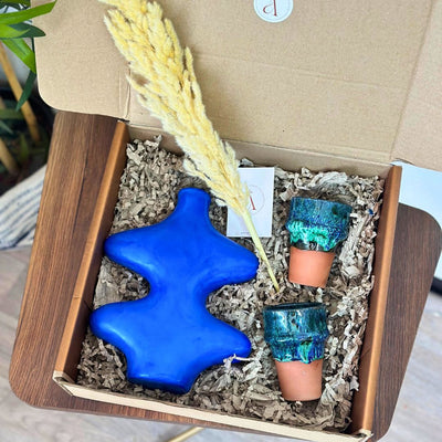 Tayyugt Blue Handcrafted Gift Box