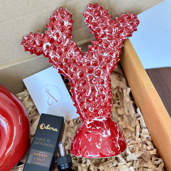 Red Cactus Handcrafted Gift Box