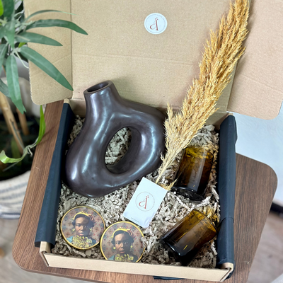 Medina Brown Handcrafted Gift Box