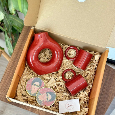 Box cadeau Oum rouge - Ajbir