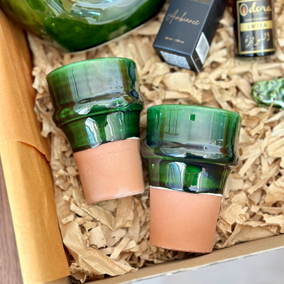 Aknari Green Handcrafted Gift Box