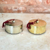 Hammered Gold Brass Storage Box