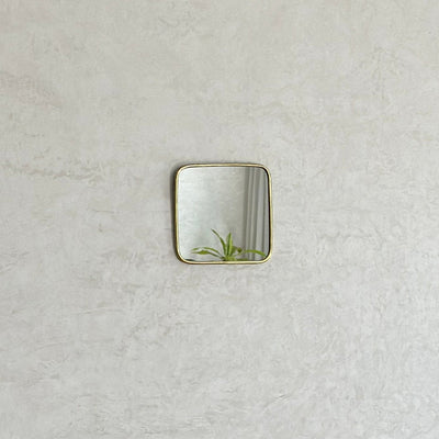 Afaw small brass mirror