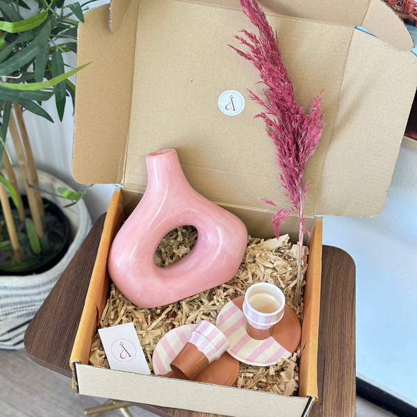 Tanara Pink Handcrafted Gift Box