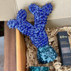 Aknari handmade gift box in petrol blue