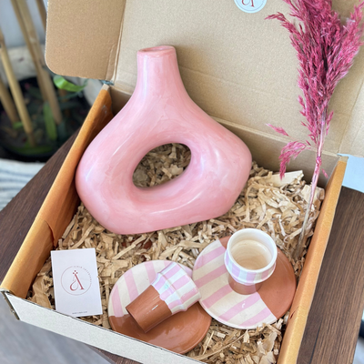 Tanara Pink Handcrafted Gift Box