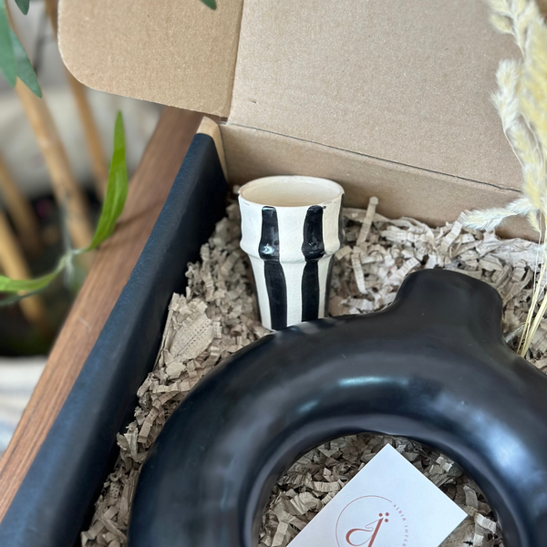 Tafoukt black handmade gift box