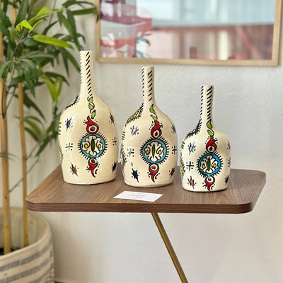Amazigh Zahra bottle handmade vase