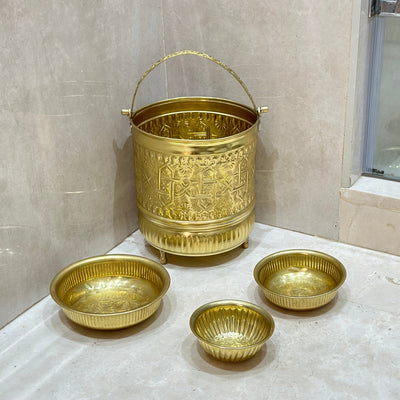 Golden Hammam Tassa in copper 13cm