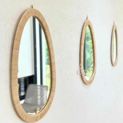 Oval ibrir mirror