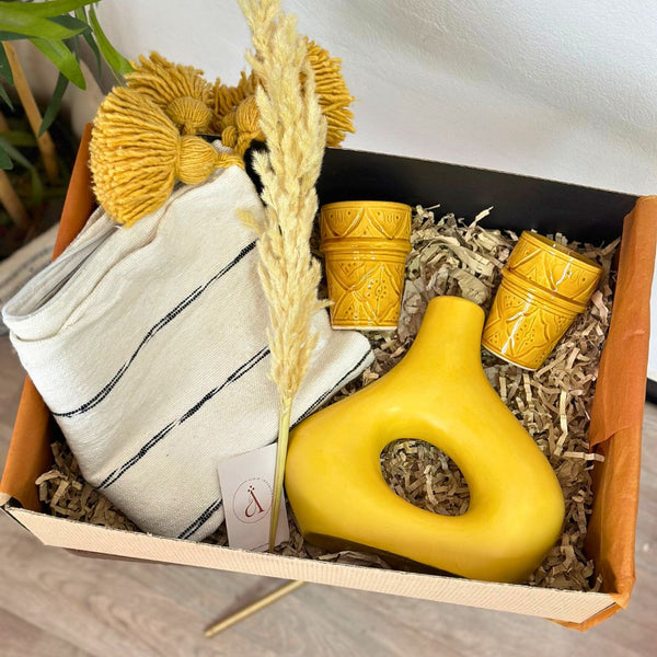 Tanara Yellow XL Handcrafted Gift Box