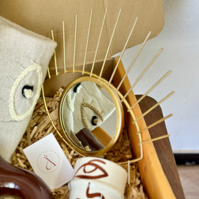 Oudm brown handcrafted gift box