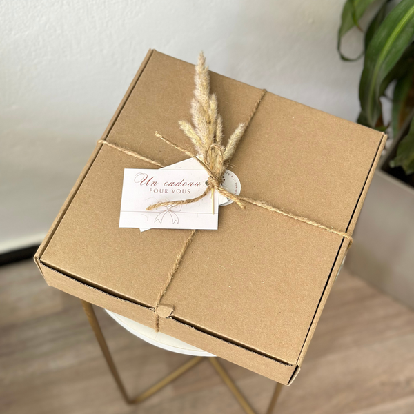 Mini Tizwelt orange handmade gift box