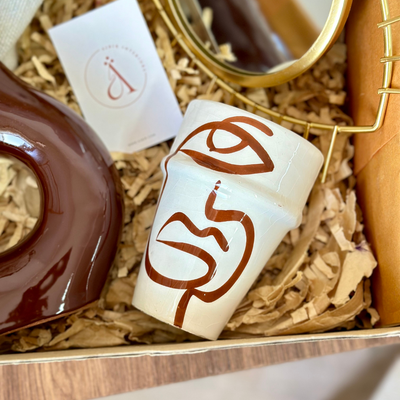 Oudm brown handcrafted gift box